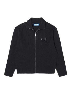 남성 골지 하이넥 집업 스웨터 가디건[BLACK](UZAGD03_39)