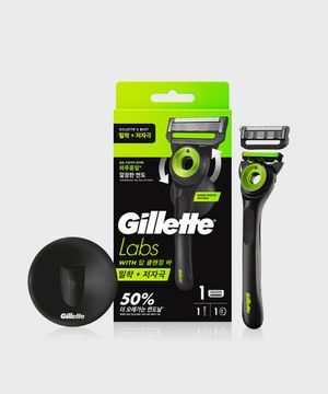 랩스 딥클렌징바 면도기 네온나이트(핸들1입+면도날1입+행어)