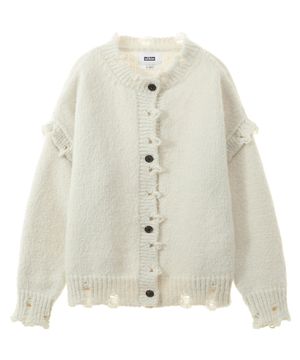 [런웨이] 오버핏 가디건_아이보리