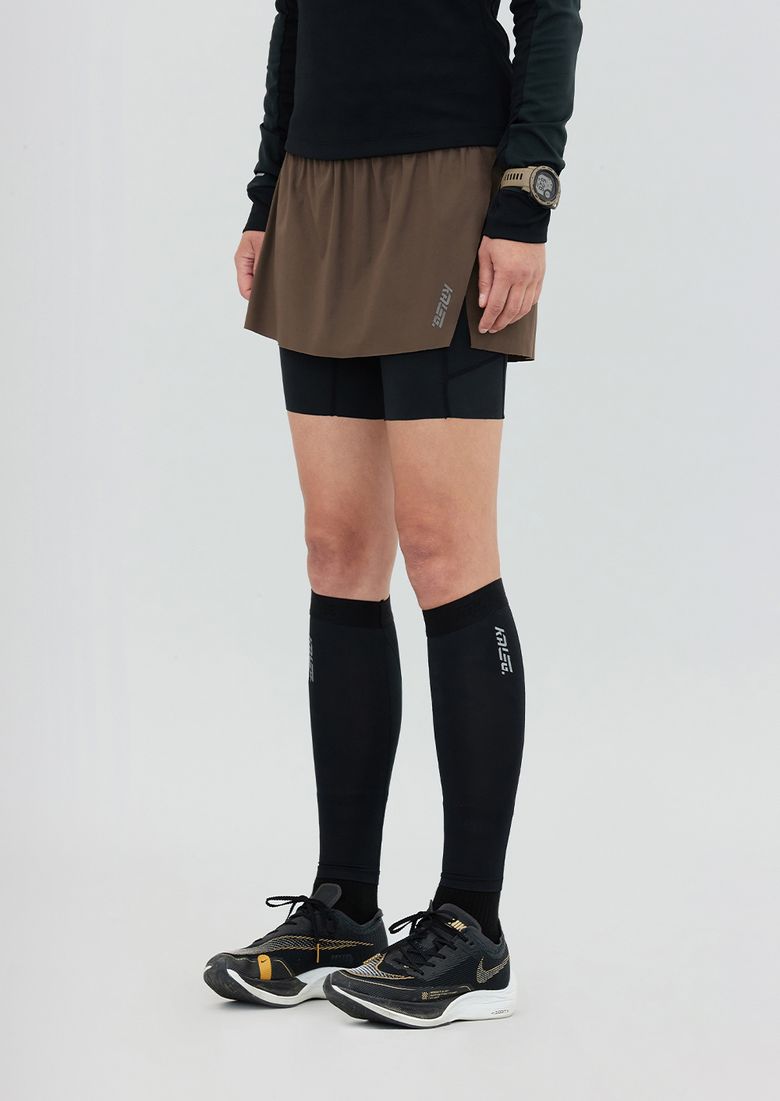 WOMENS PACER SKIRT MILD BROWN