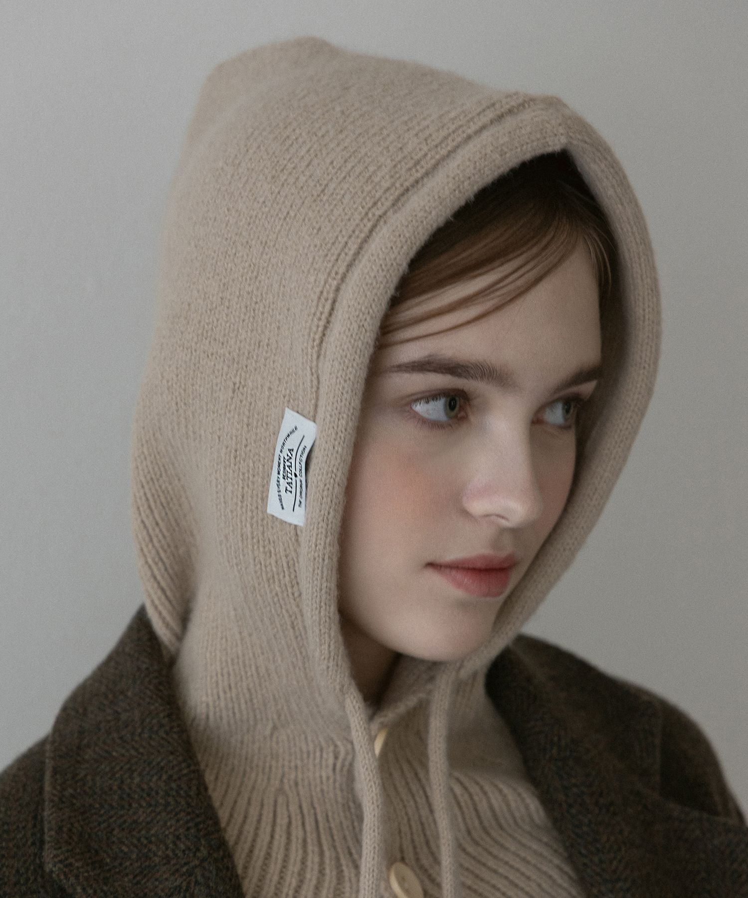 【TATIANA】Plain Knit Hoodie Balaclava バラクラバ (BA8021) MUSINSA | TATIANA Plain Knit Hoodie Baraklava BA80215 Colors