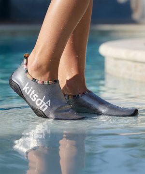 메틸 여성 아쿠아슈즈 실버