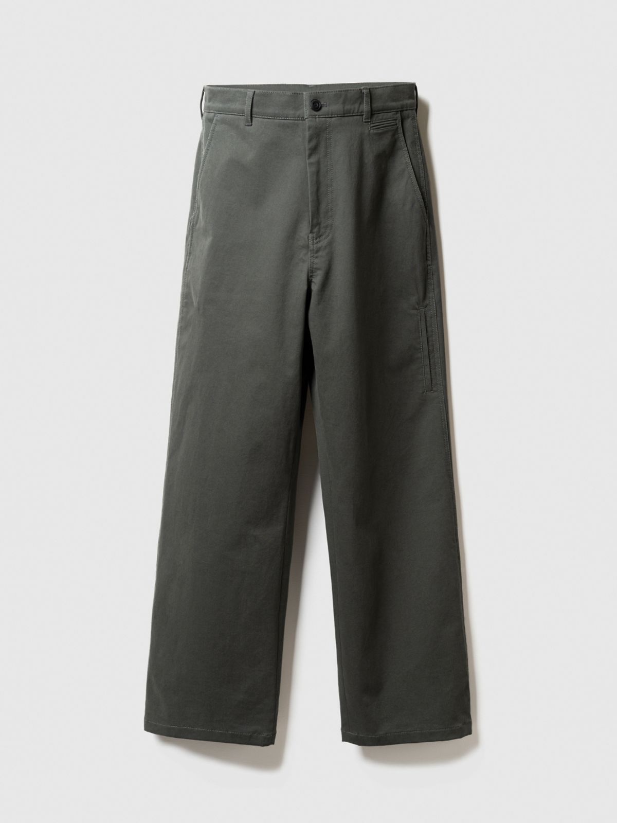 포커페이스(POKERFACE) MOLESKIN PANTS GREY OLIVE