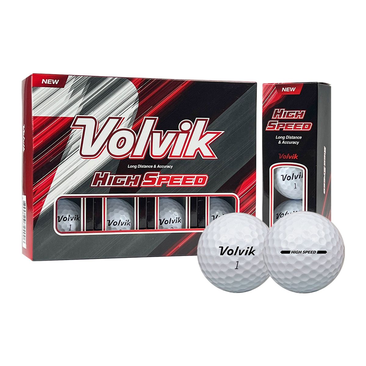 볼빅(VOLVIK) HIGH SPEED 2피스 화이트볼