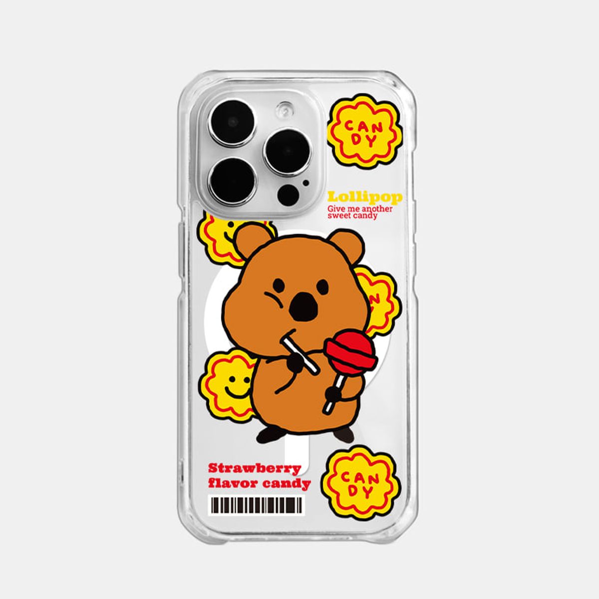 디즈버니스타(DISBUNNYSTAR) 캔디쿼카 프리미엄 맥세이프 케이스
