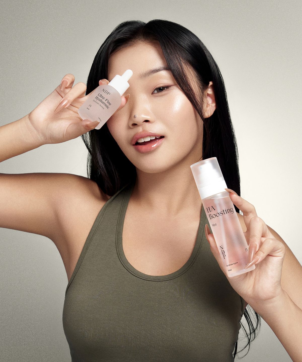 엔디피(NDP) 초저분자 히알루로닉 수분 미스트100ml + 세럼 30ml