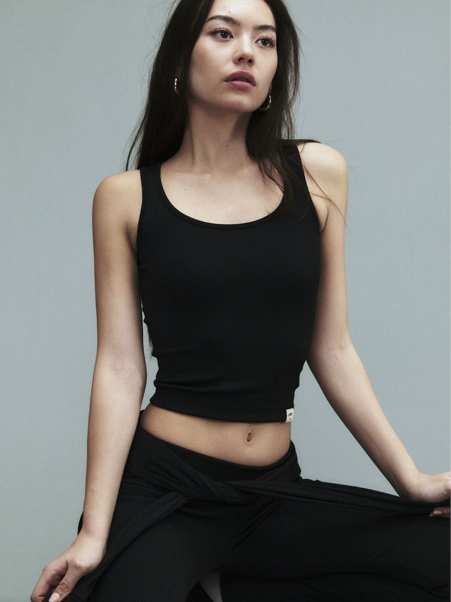 【セール】福袋のファッション通販 MUSINSA | GLOWNY G CLASSIC RIB TANK (BLACK) トップス