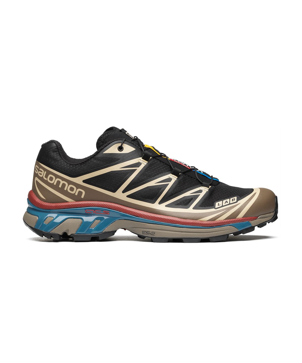 살로몬(SALOMON) XT-6 - 블랙:팔콘:카우 하이드 / L47293800