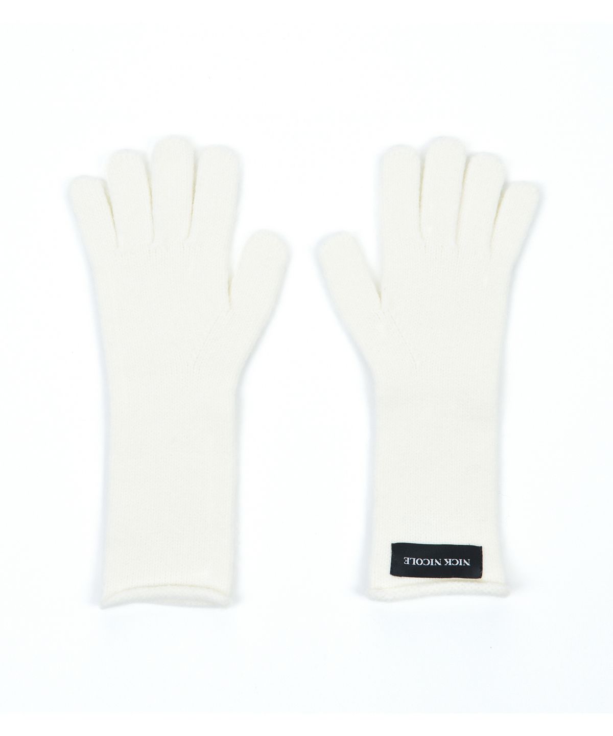 닉앤니콜(NICK&NICOLE) NICOLE RIBBED KNIT GLOVES_IVORY