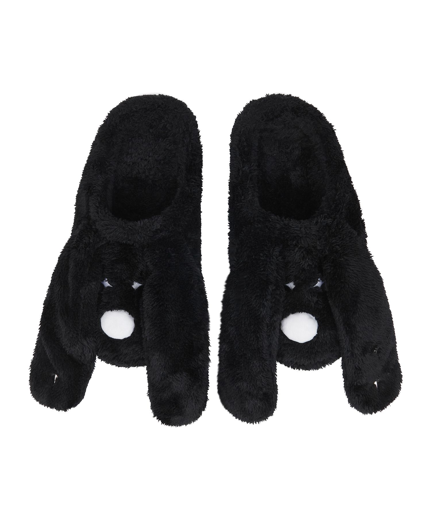 ★2023FW新作★LUV IS TRUE★XM FUZZY DOG ROOM SHOES MUSINSA公式 | LUV IS TRUE XM FUZZY DOG ROOM SHOES(BLACK)