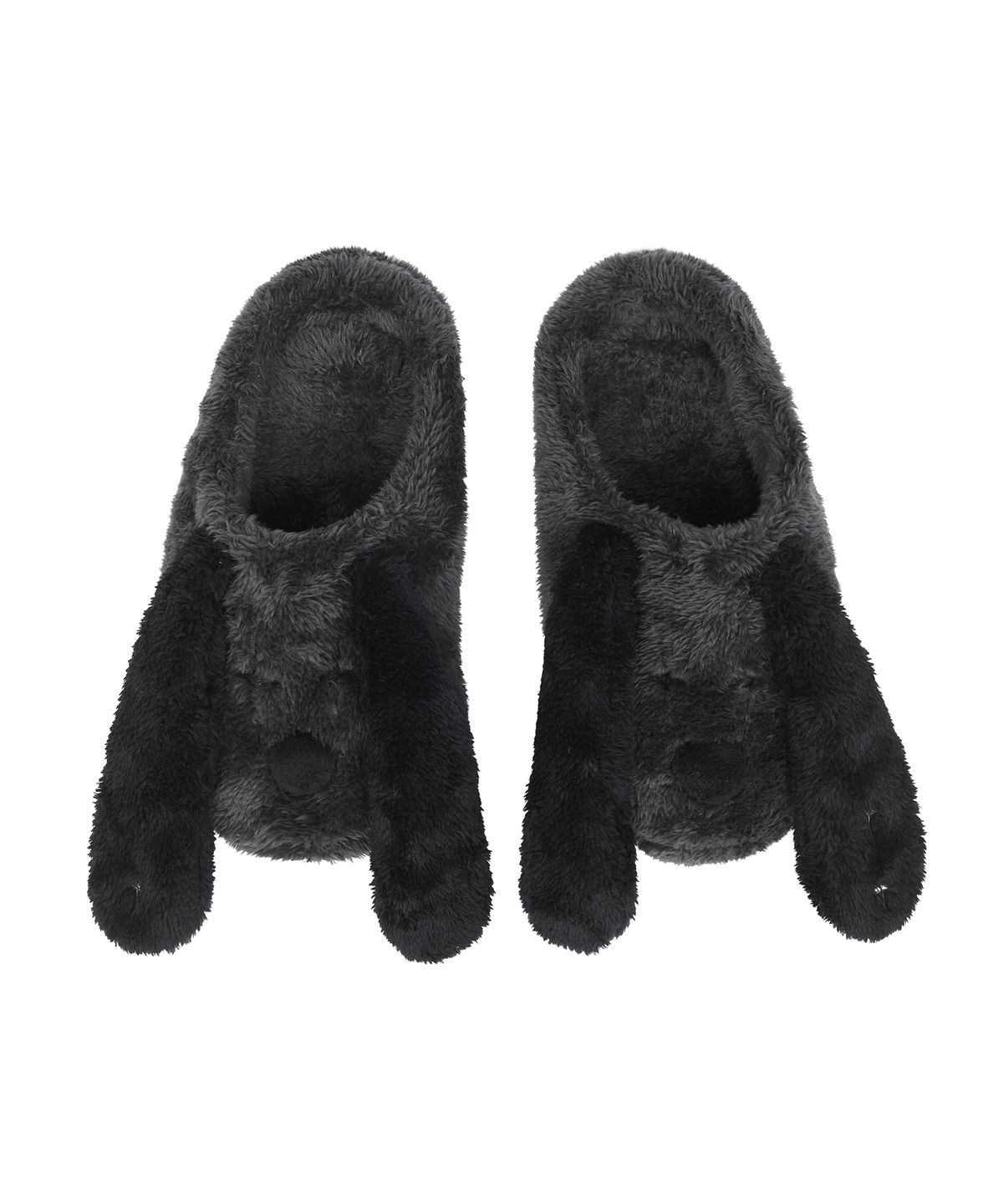 러브이즈트루(LUVISTRUE) XM FUZZY DOG ROOM SHOES(CHARCOAL)