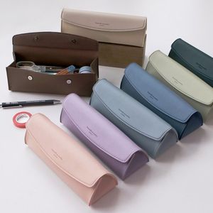 저니 펜파우치 8colors 가죽필통 대용량 펜케이스