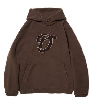 D 래글런 셰르파 후드 [브라운]