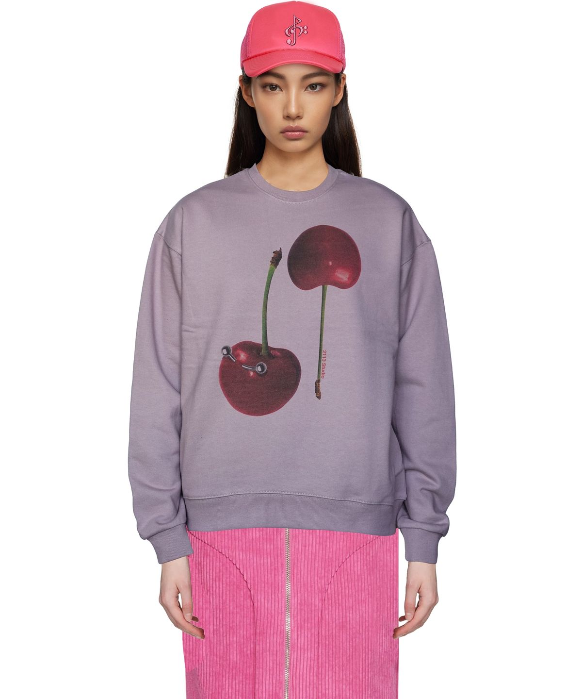 2113 스튜디오(2113 STUDIO) Ep.7 Sweat top No.05 (Double cherry)
