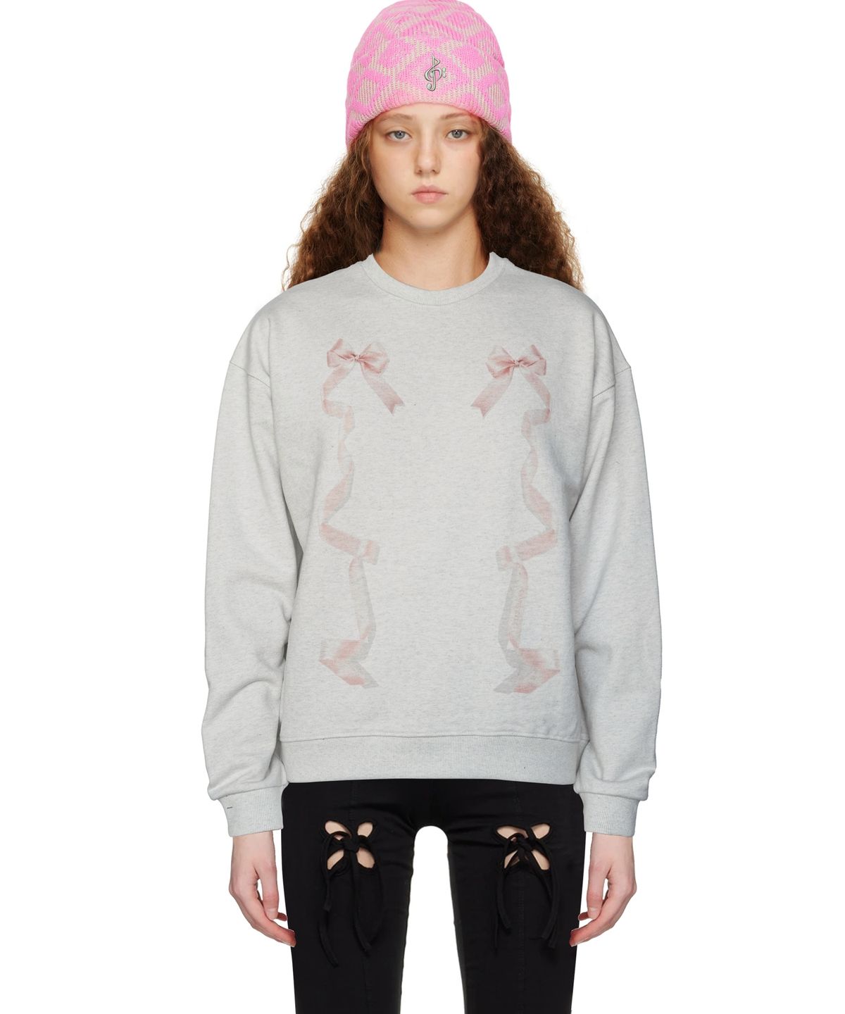 2113 스튜디오(2113 STUDIO) Ep.7 Sweat top No.01 (Double Ribbon)
