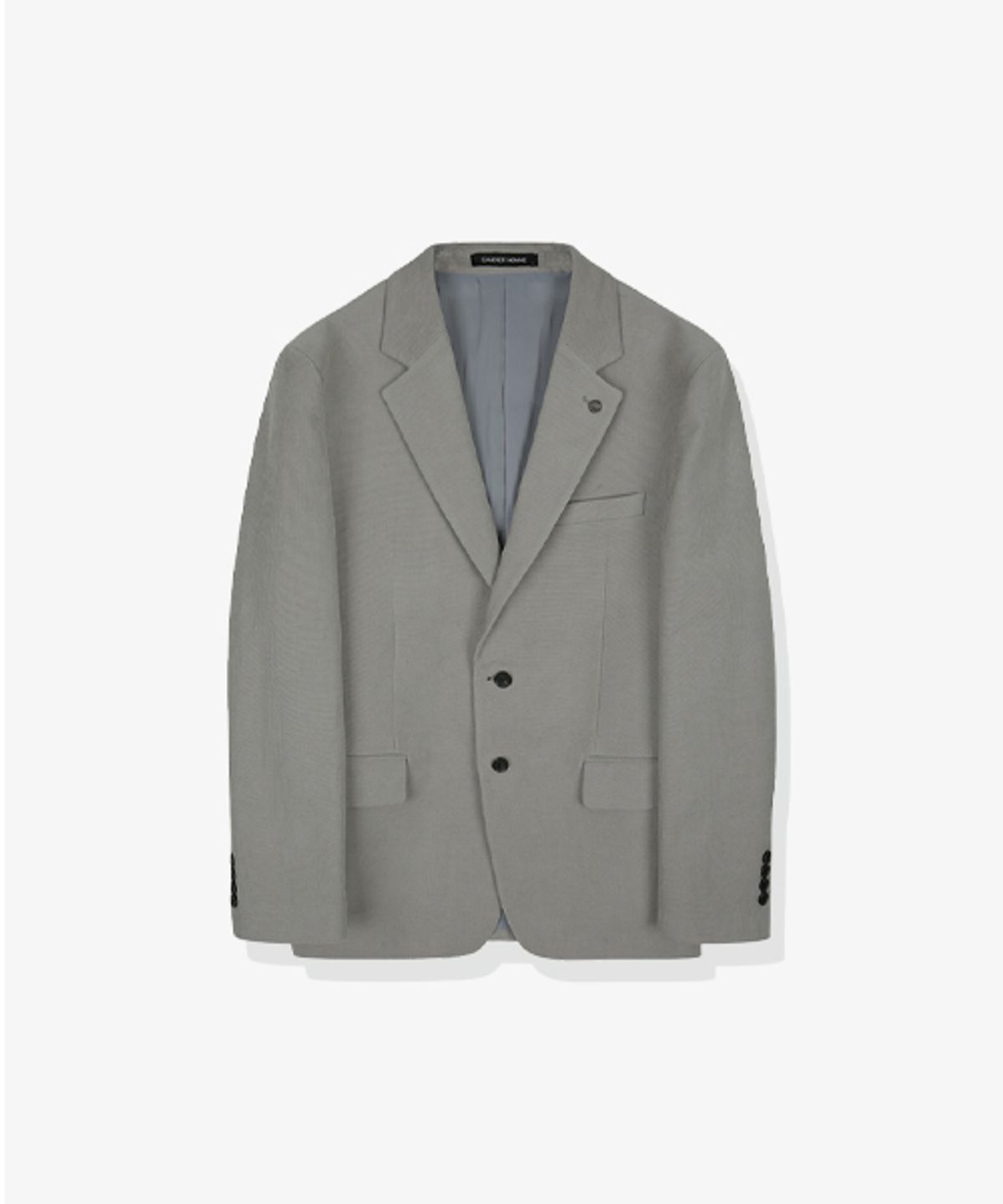 가넷옴므(GARNET HOMME) GAW14102 라이트그레이 싱글 노치드 레귤러핏 자켓