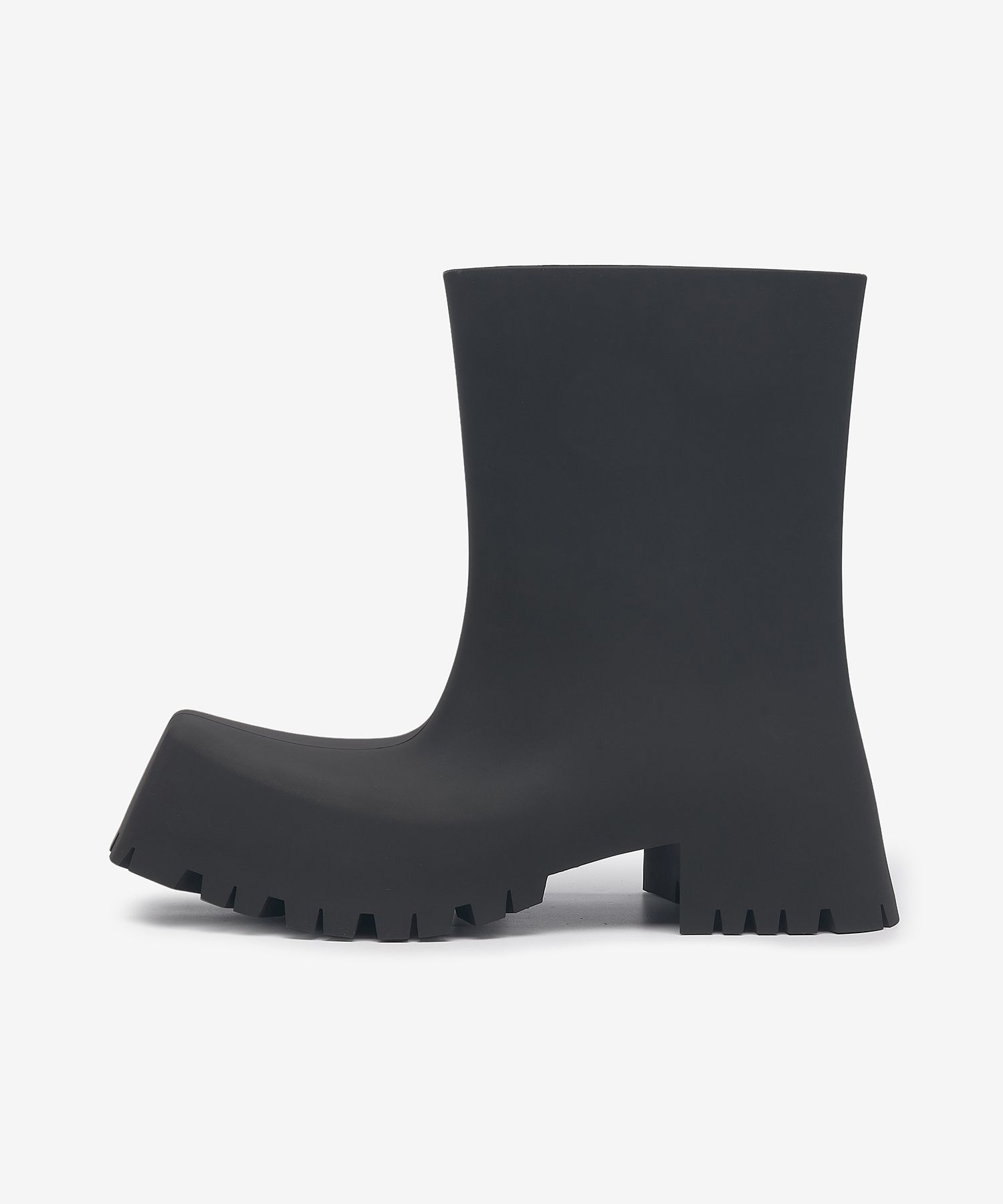 MUSINSA公式 | BALENCIAGA Men's Trooper Rubber Boots - Black