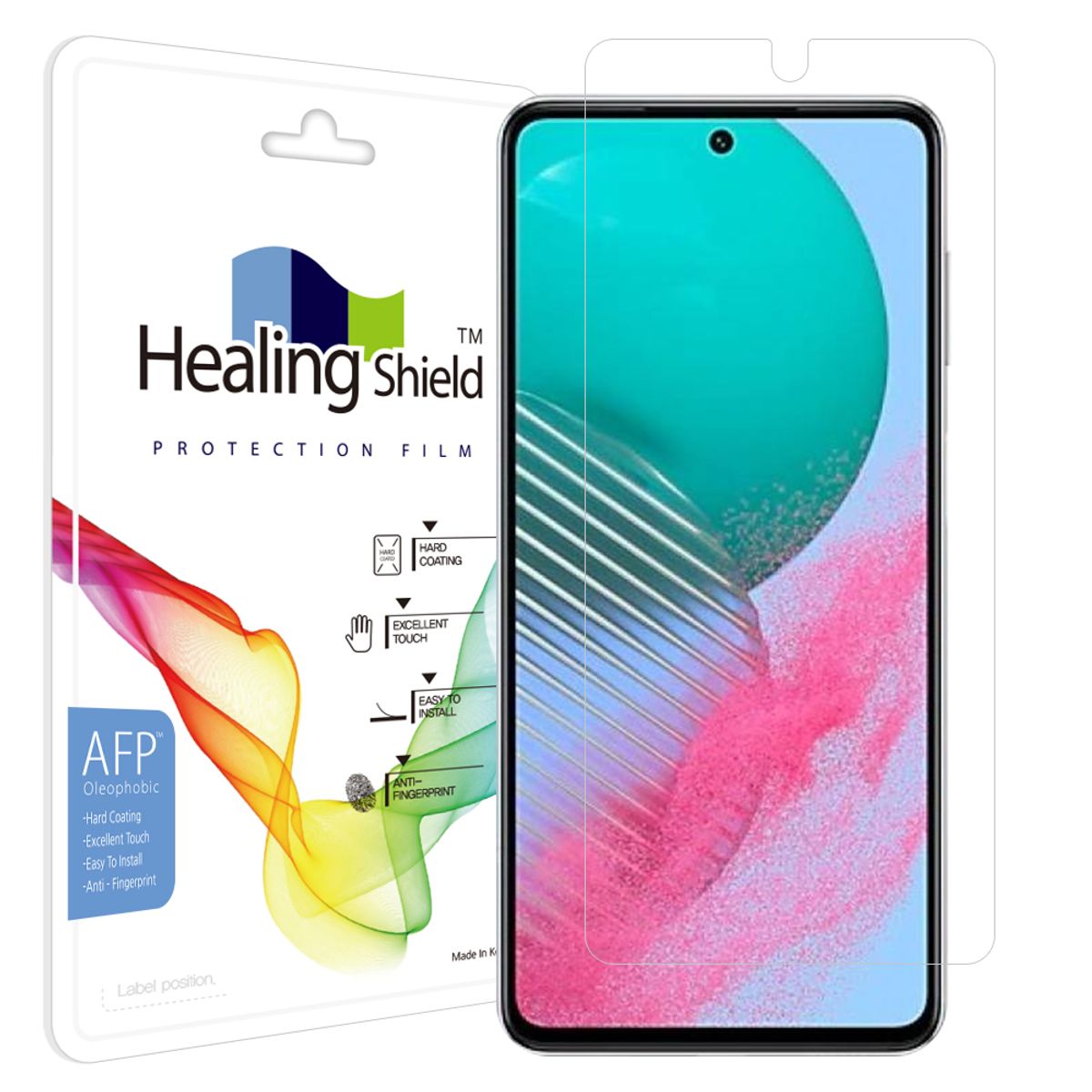 힐링쉴드(HEALINGSHIELD) 갤럭시 M54 올레포빅 액정보호필름 1매