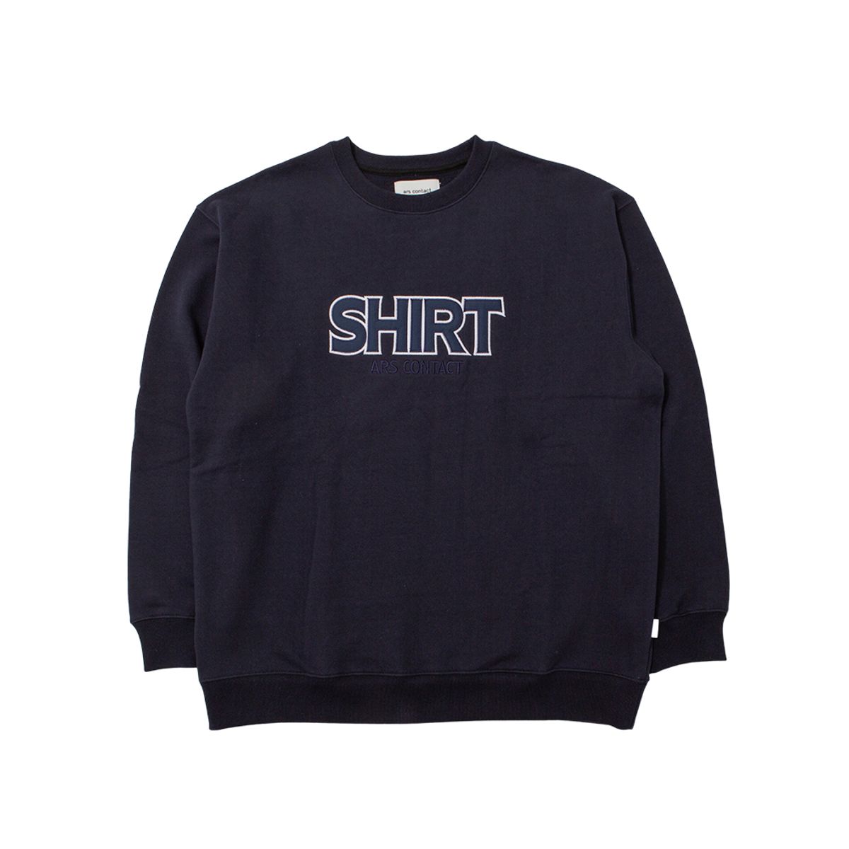 아르스 콘택트(ARSCONTACT) AC 4412 SWEAT SHIRTS NAVY