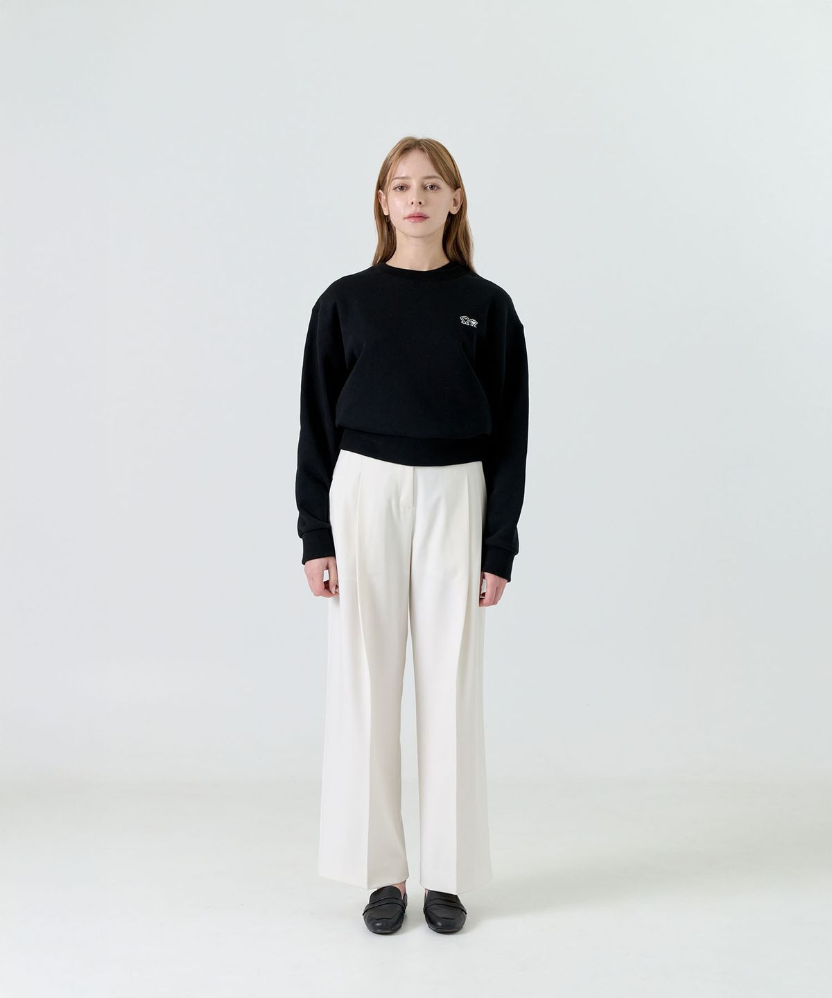 제마 에르베 르 코티디앙(ZEMA ÉLEVER LE QUOTIDIEN) Liberte Sweatshirt - Black (리베르테 스웻셔츠)