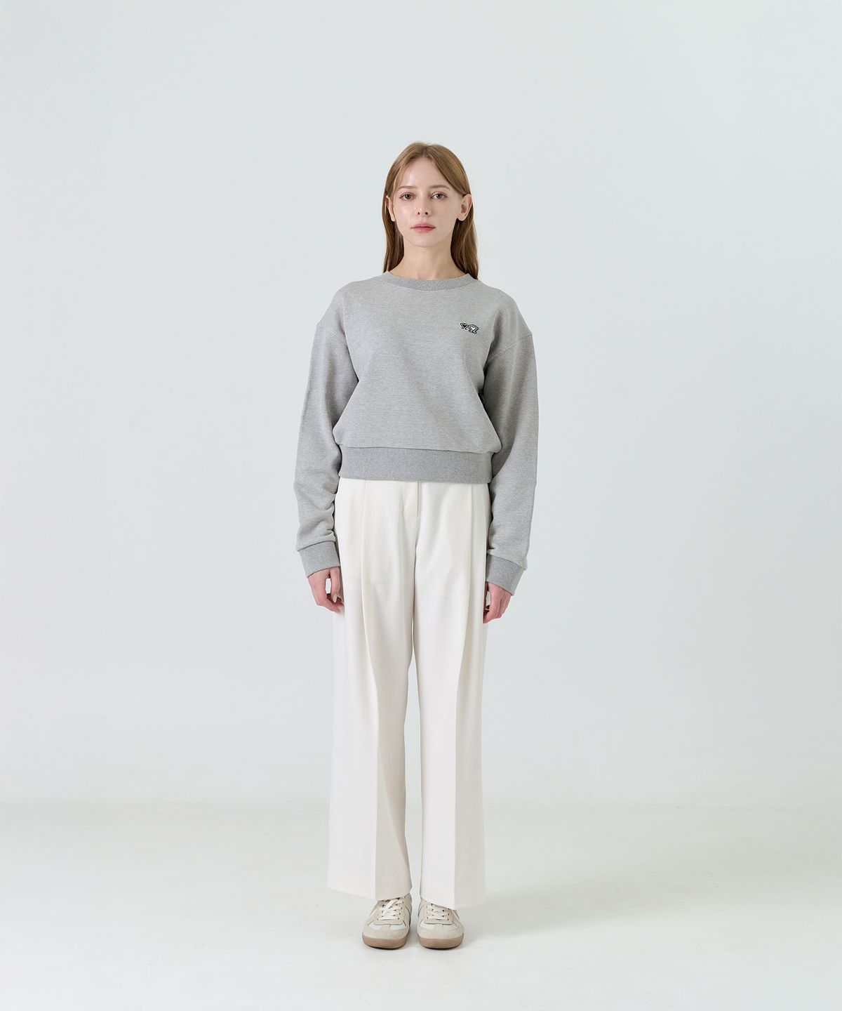 제마 에르베 르 코티디앙(ZEMA ÉLEVER LE QUOTIDIEN) Liberte Sweatshirt - Gray (리베르테 스웻셔츠)