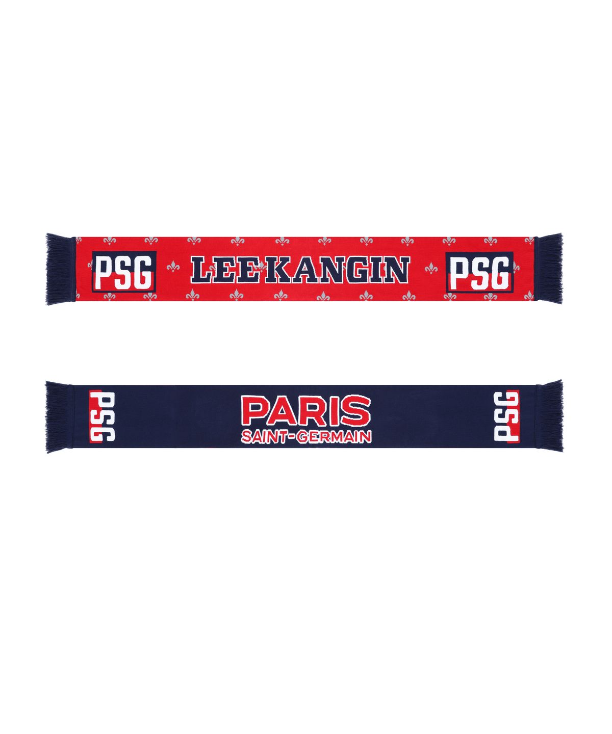 파리 생제르맹(PSG) 스페셜 LEE KANG IN 에디션 머플러 슬로건