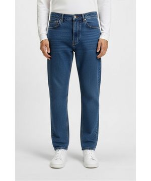 레드 로고 루즈 테이퍼드핏 데님 진 50499120_420