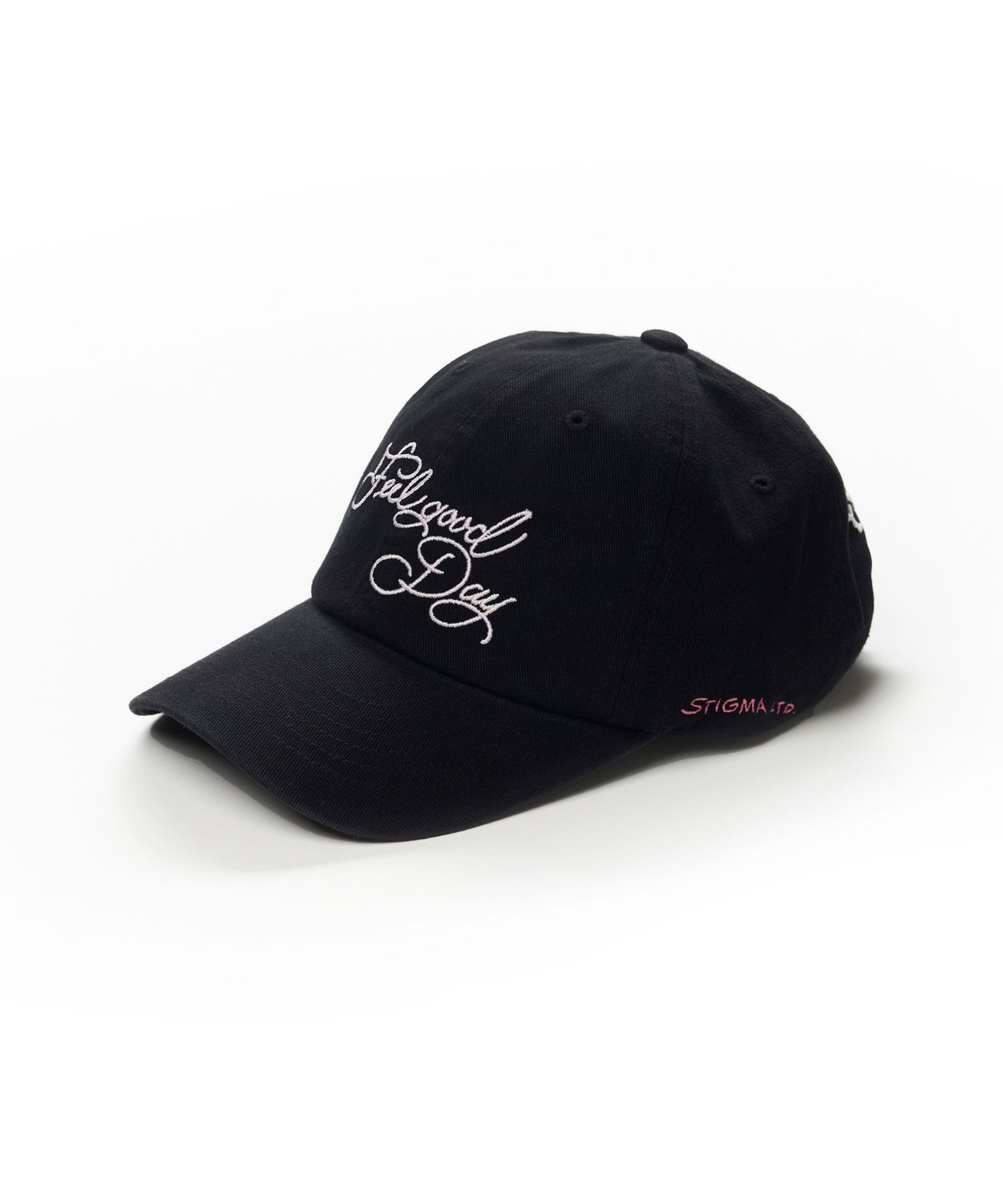 스티그마(STIGMA) FLOWER PIGMENT BIOWASHED BALL CAP BLACK