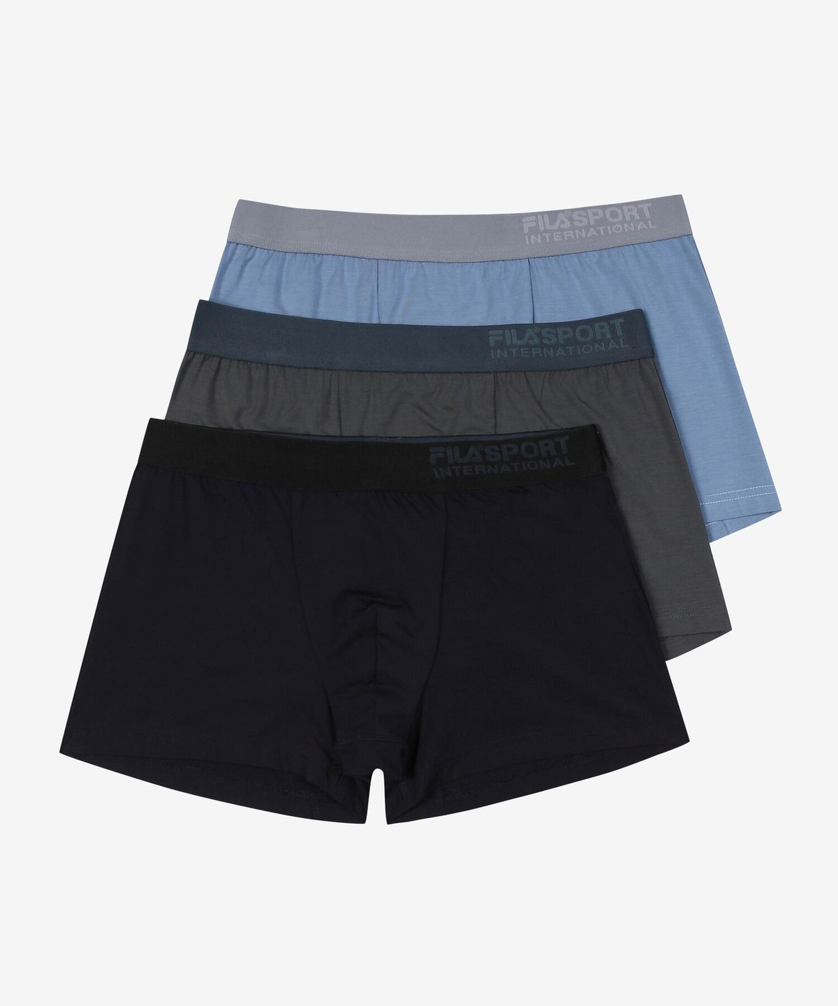 휠라언더웨어(FILA UNDERWEAR) 소프트 모달 드로즈 3PACK(FI4DRG1102MBLK)