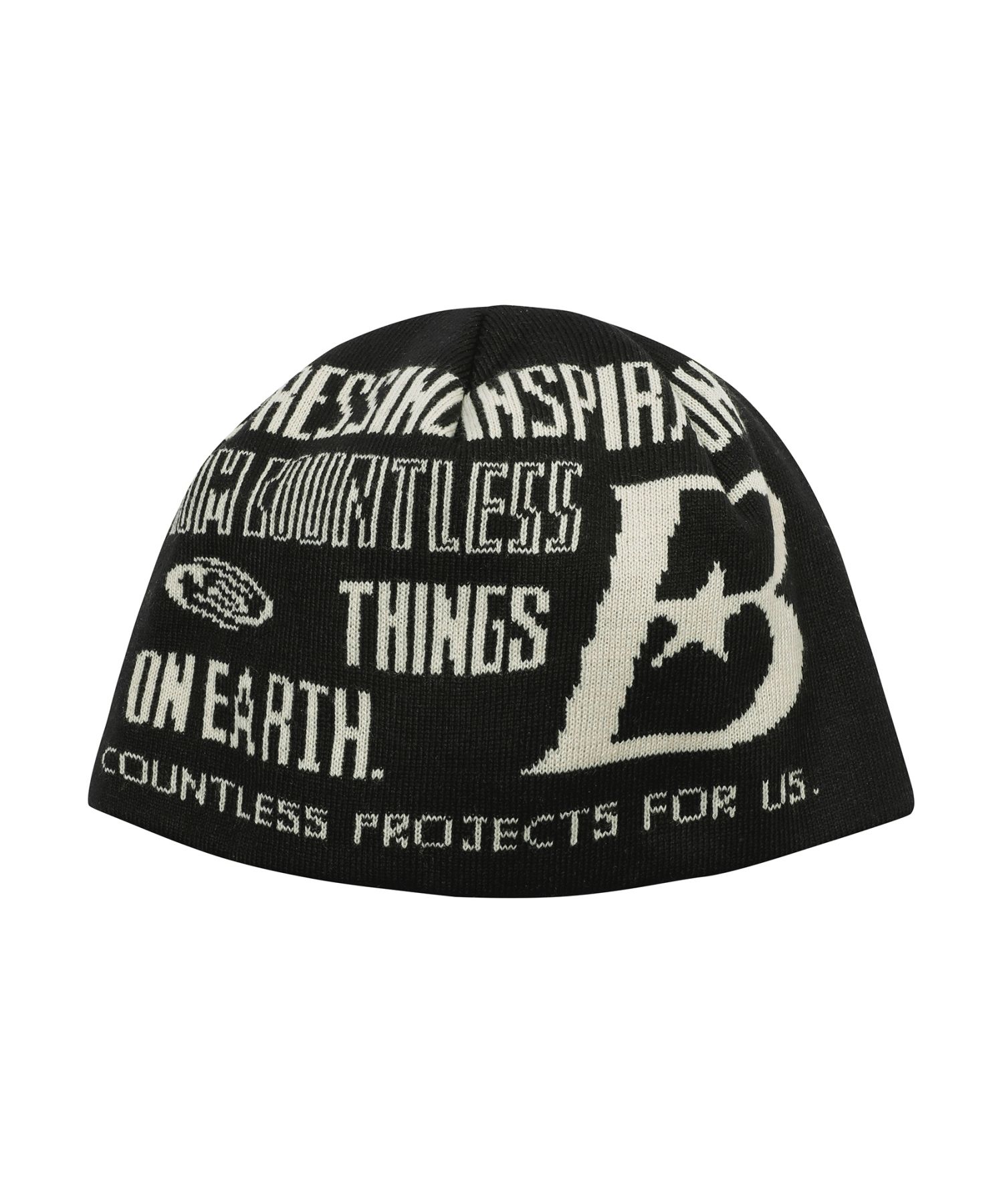 ◆BAUF B LOGO Beanie/3色◆ MUSINSA | BAUF B LOGO Beanie [Black]
