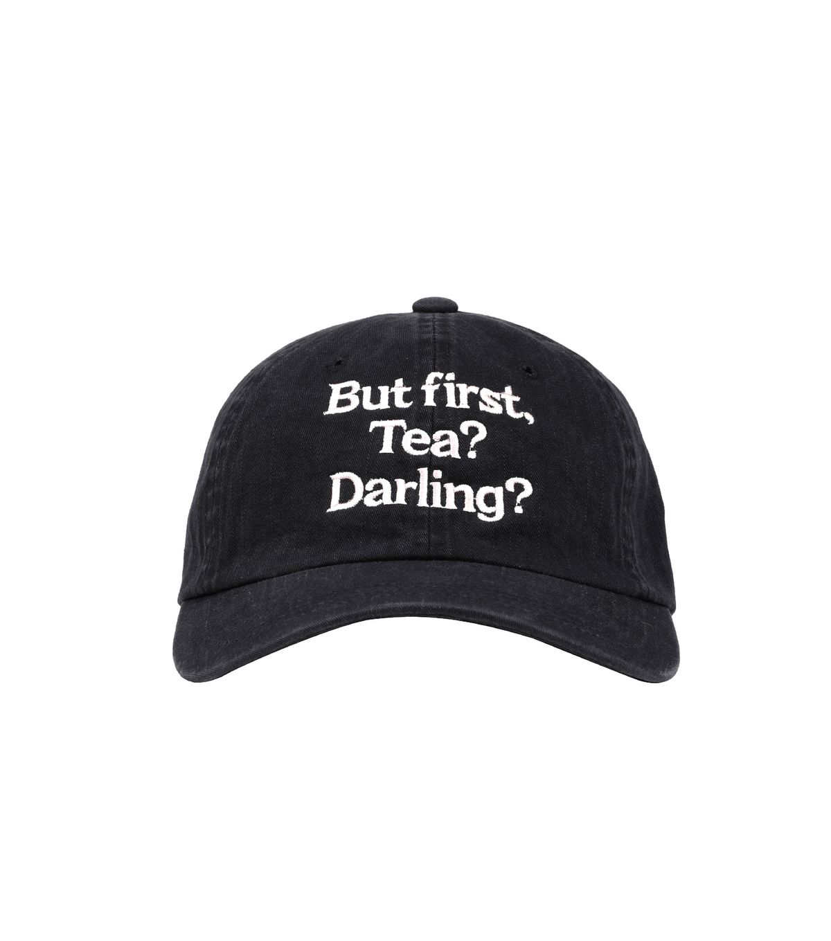 하이야(HAIYA) But First Coffee Darling 모자 블랙