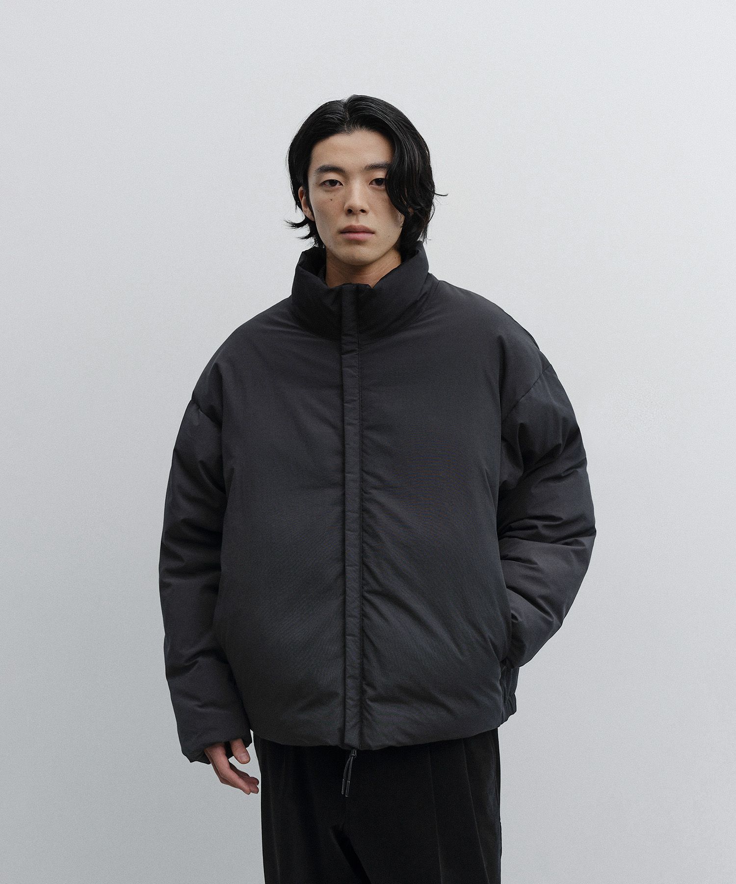 スノーマン MUSINSA公式 | ANOTHER OFFICE Snowman Down Jacket (Black)