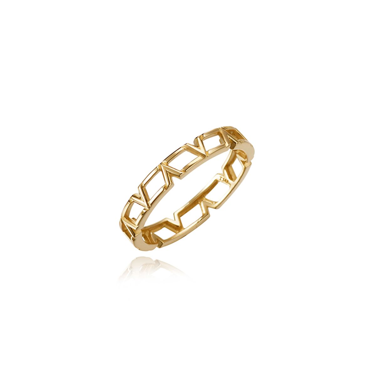 티르리르(TirrLirr) 14K 골드 쇼러브 인피니티 (S) 반지 TRJK4G00301M-S