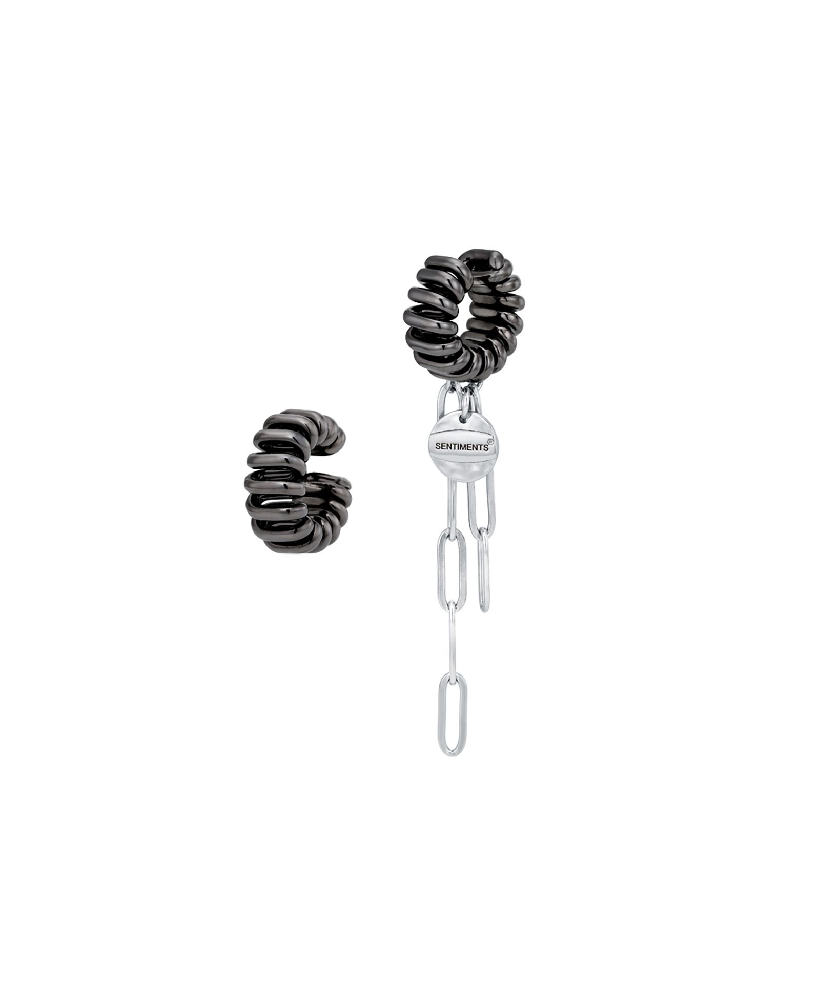 ★SENTIMENTS★ NO.284 [BLACK] EARCUFF MUSINSA | SENTIMENTS NO.284 [BLACK] EARCUFF