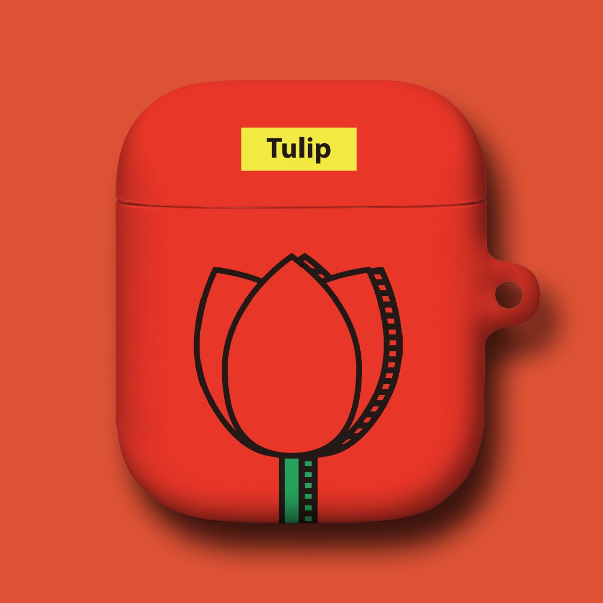 부기우기(BOOGIE WOOGIE) 에어팟/에어팟프로 케이스 - 튤립(Tulip)