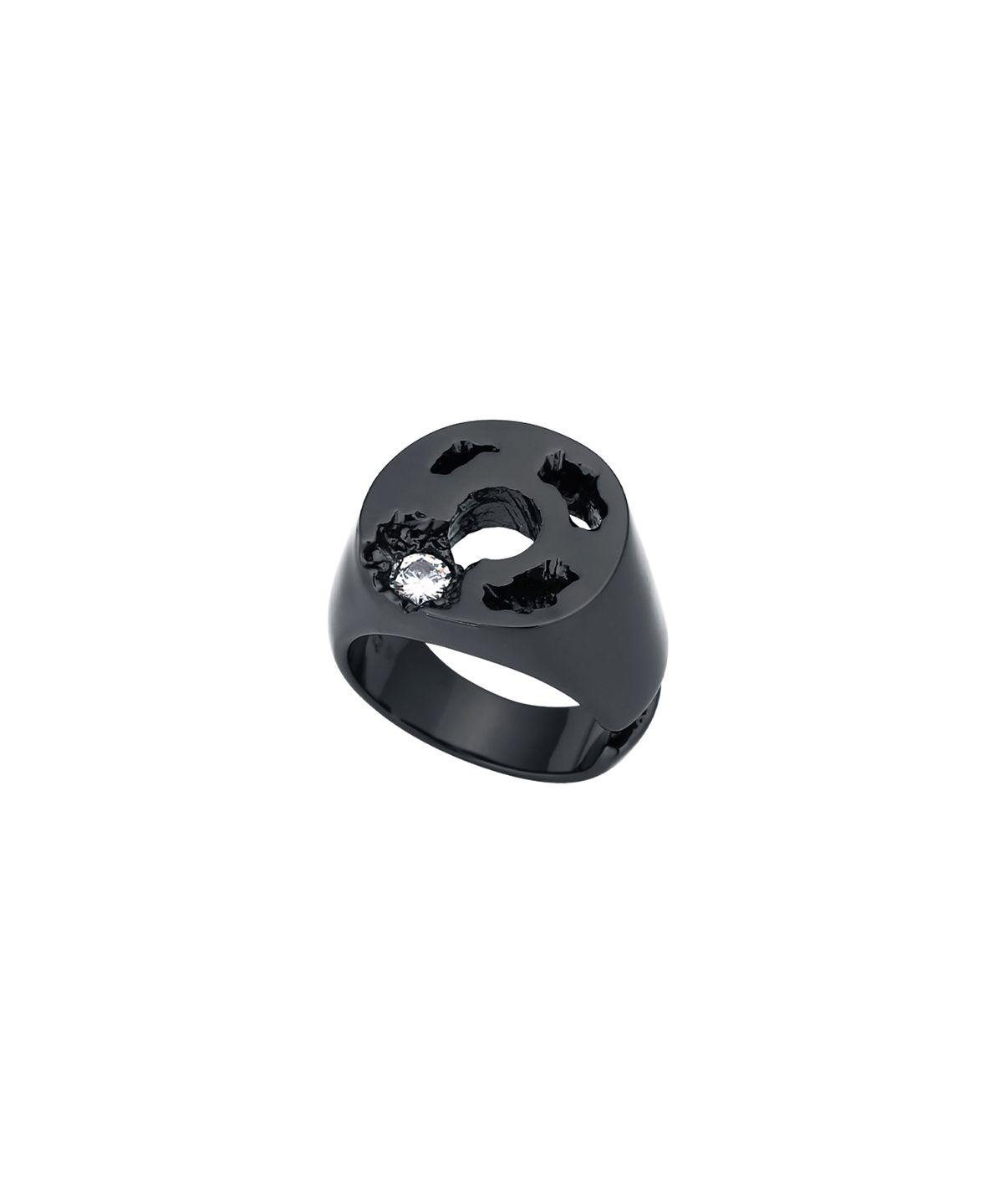 센티멍(SENTIMENTS) NO.309 [BLACK] ROUND METEOR RING