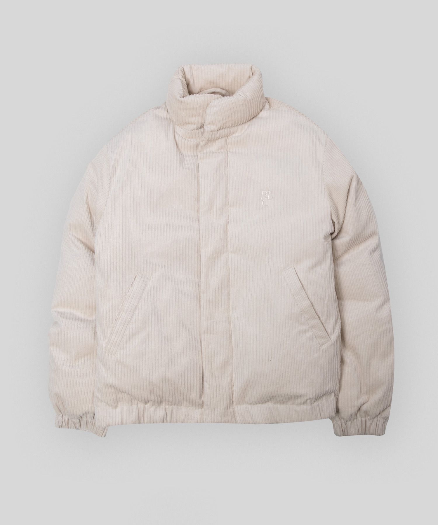 [PLACE STUDIO] High-Neck Corduroy Puffer Padding★3COL MUSINSA | PLACE STUDIO High neck corduroy puffer jacket