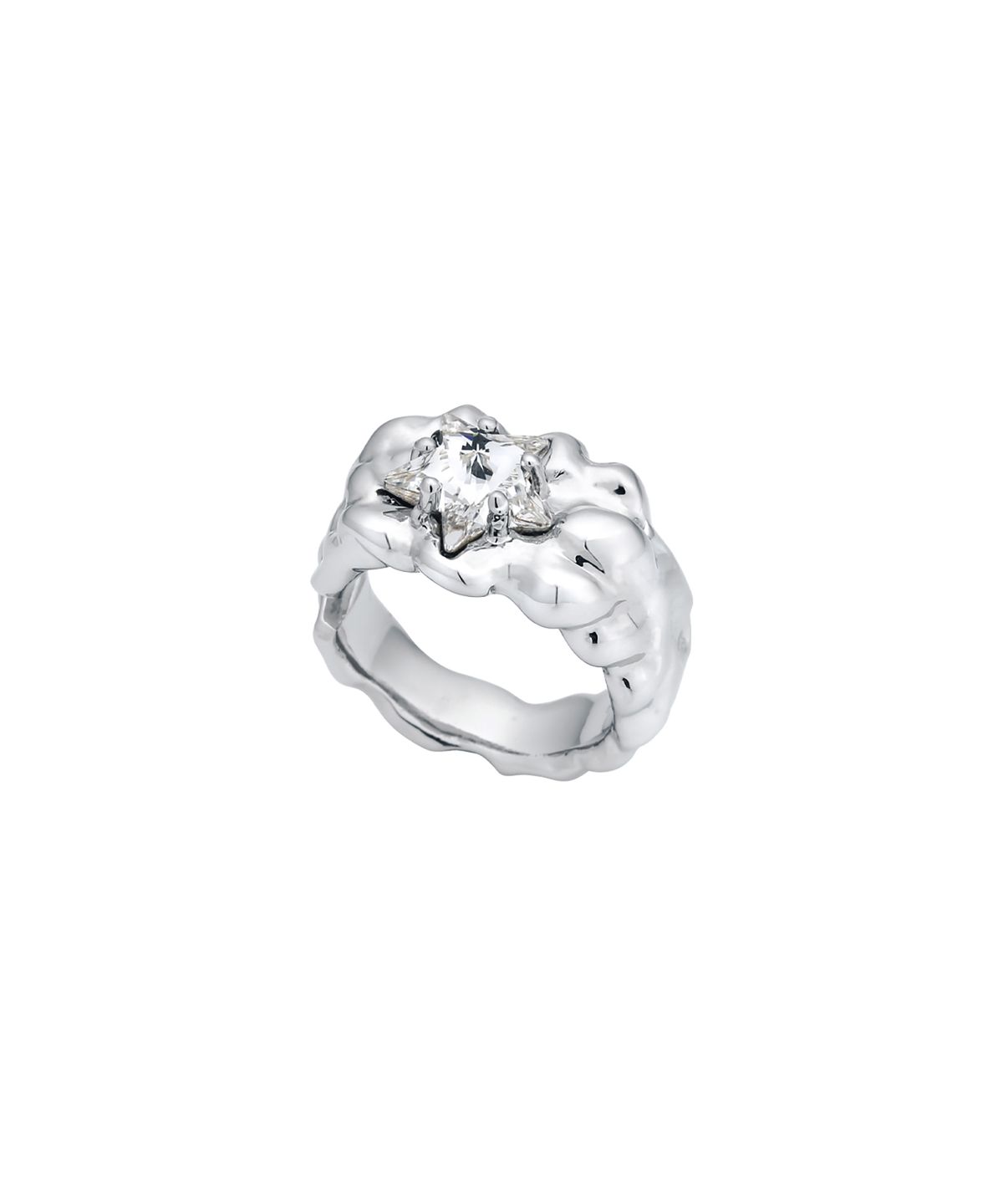 센티멍(SENTIMENTS) NO.323 [SILVER] GEOMETRY STAR RING
