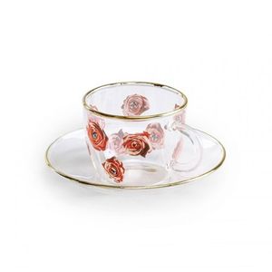 TP글라스커피세트6.5x8.8x5로즈