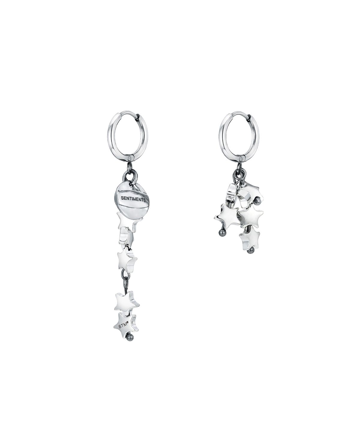 센티멍(SENTIMENTS) NO.328 STAR UNBALANCE EARRING