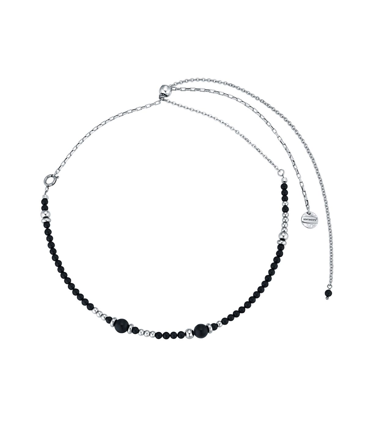 센티멍(SENTIMENTS) NO.333 BLACK PEARL NECKLACE