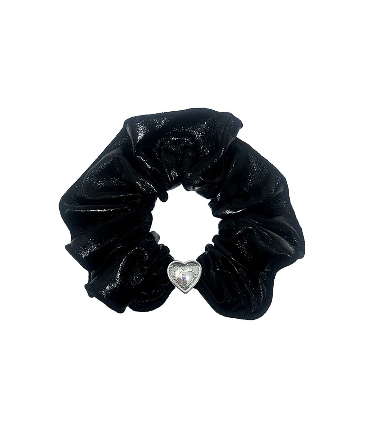 센티멍(SENTIMENTS) NO.361 [BLACK] SCRUNCHY HAIR SHINE BLACK HEART