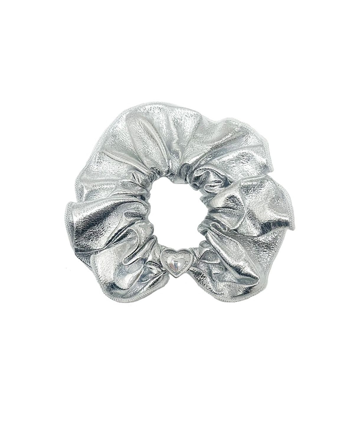센티멍(SENTIMENTS) NO.361 [SILVER] SCRUNCHY HAIR SHINE SILVER HEART
