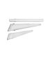 NO.364 [SILVER] HAIR PIN 3set TRIANGLE