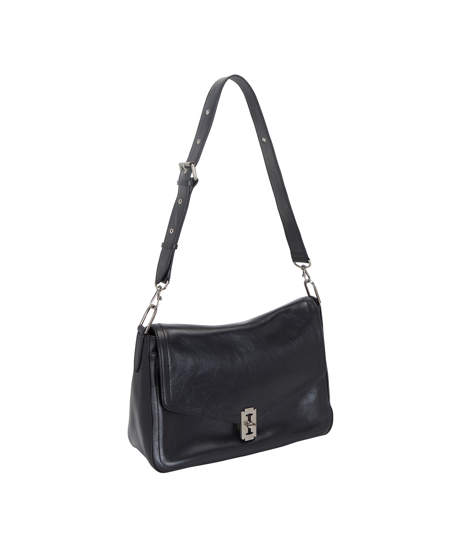 MUSINSA公式 | VUNQUE Occam Doux Square Shoulder L Black