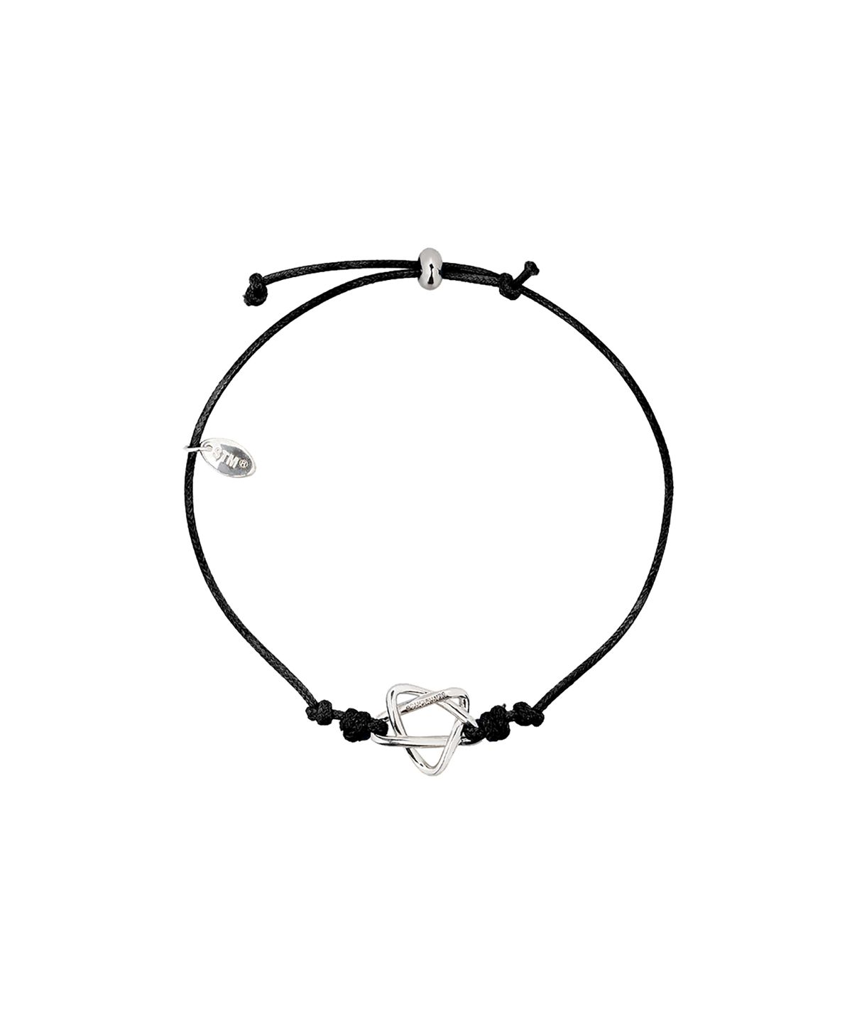 센티멍(SENTIMENTS) NO.406 STAR LOGO KNOT BRACELET
