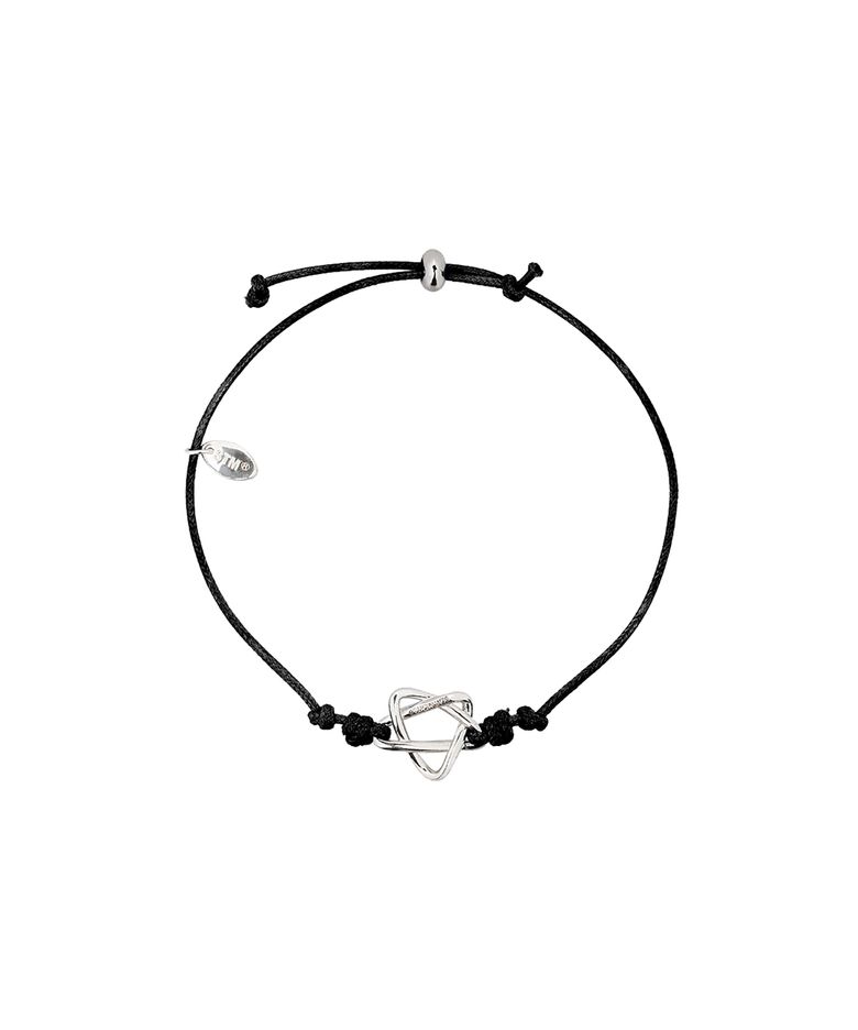NO.406 STAR LOGO KNOT BRACELET