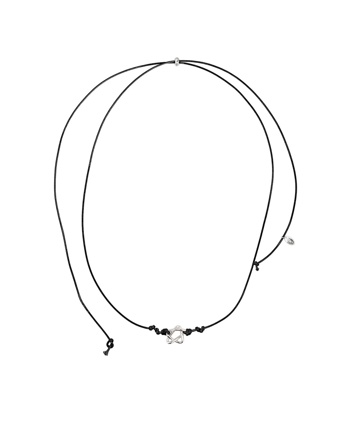 센티멍(SENTIMENTS) NO.407 STAR LOGO KNOT NECKLACE