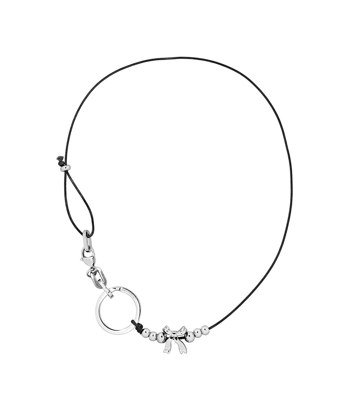 센티멍(SENTIMENTS) NO.414 RIBBON BOLL NECKLACE