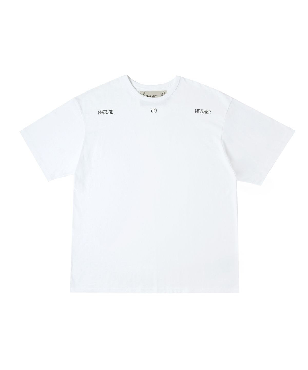 네더월드(NETHERWORLD) NTW VAHO LEAF TEE WHITE